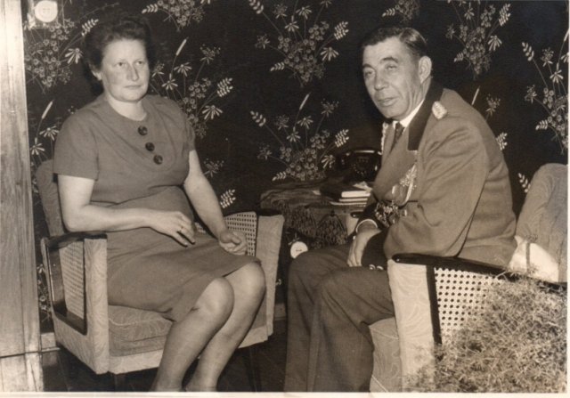 1963 Schützenkönig Arnold Herten mit Gattin